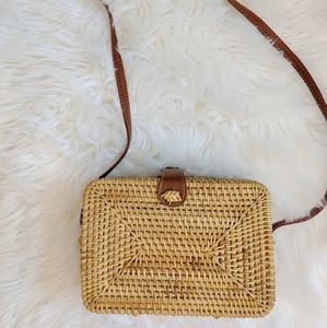 Straw bag